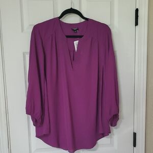 Torrid Magenta Blouse